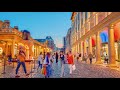 London at Dusk 2023 | A West End &amp; Soho to South Bank Walking Tour | 4K HDR Binaural