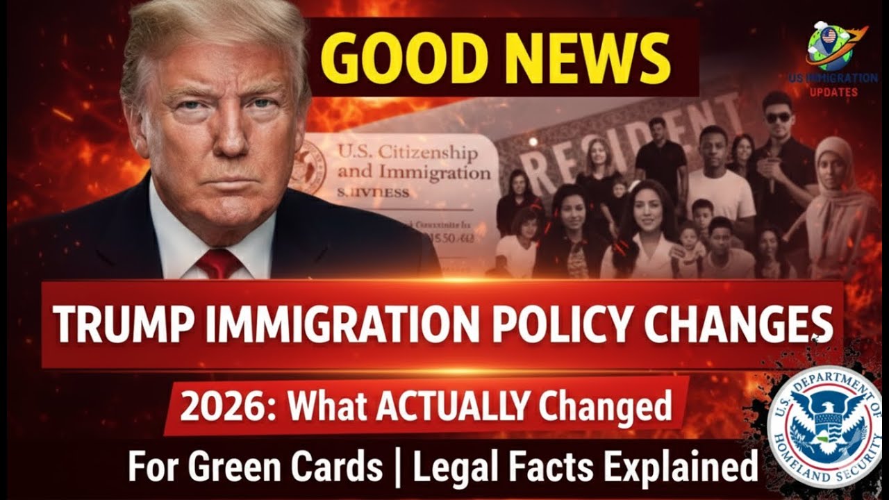 Trump Immigration Policy Changes 2026: What ACTUALLY Changed for Green Cards | Legal Facts Explained