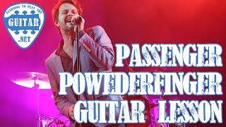 Passenger - Powderfinger Guitar Tutorial / Lesson