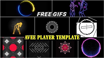 Top 10 Gif free download avee player template download new 2022 #trending