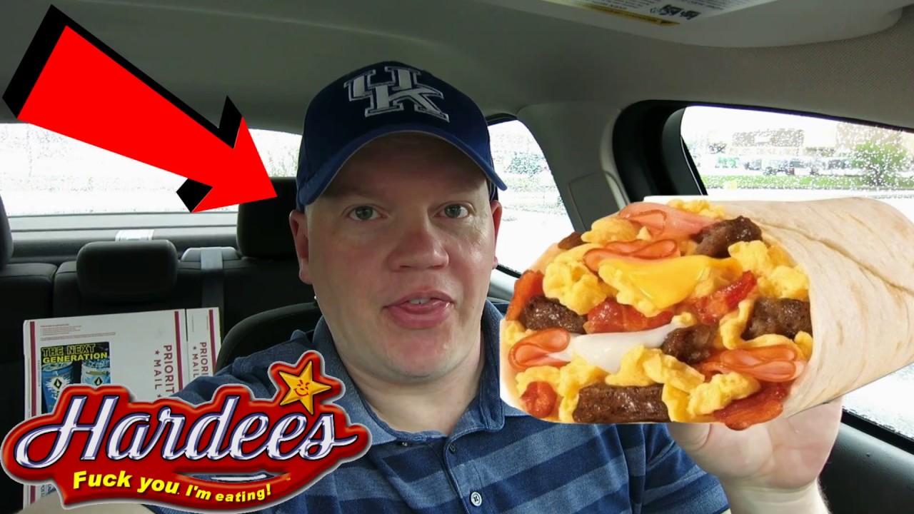 hardees burrito