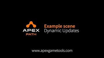 Apex Path Example scene Dynamic Updates