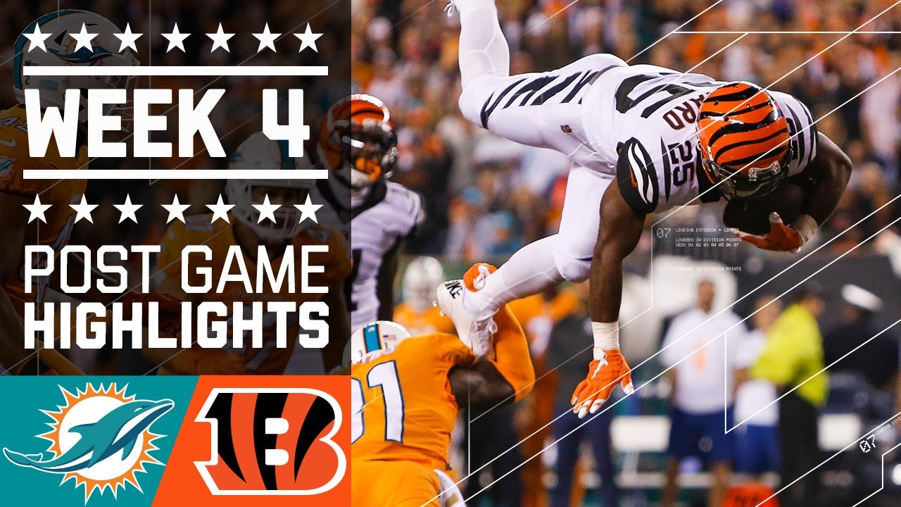 bengals dolphins tnf