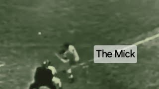 Mantle's Only '57 World Series Hr after 3 Inside Pitches (Game #3)