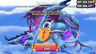 Hungry Dragon - Kahl'mari New Monster Unlocked Update - All 25 Dragons Unlocked Hack Gems Coins Mod