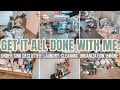 GET IT ALL DONE WITH ME | 2022 CLEAN WITH ME | CLEANING DECLUTTERING ORGANIZING LAUNDRY