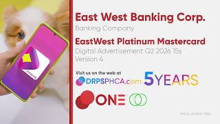 EastWest Platinum Mastercard Digital Ad Q2 2026 15s (Philippines, Version 4) [ST]