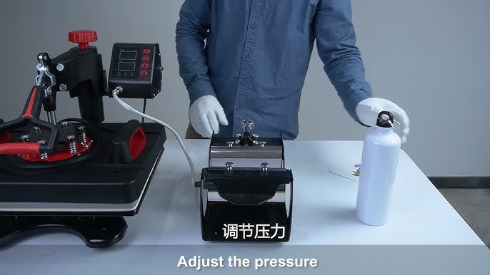 P8038 38*38cm combo heat press machine sublimation t shirt printing mug press  machine 