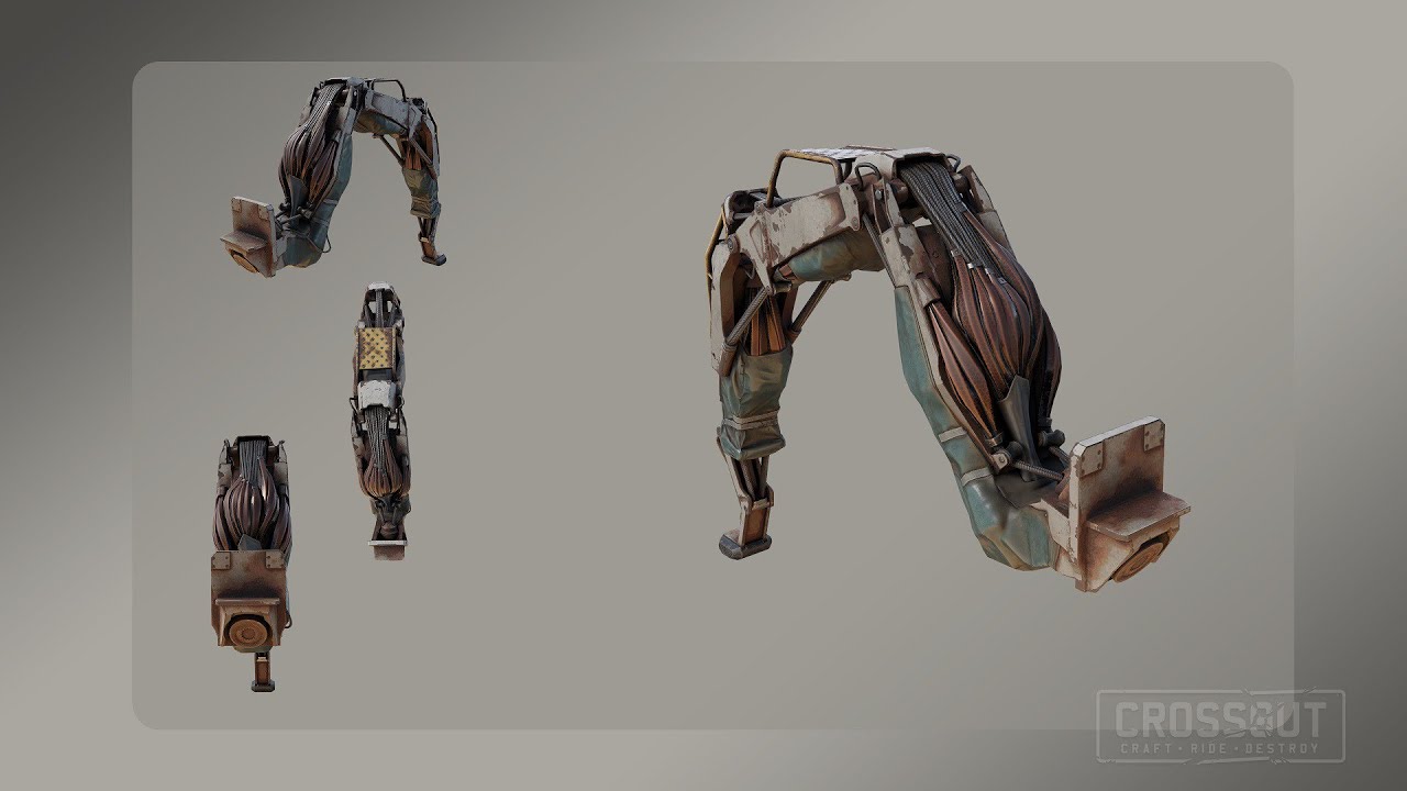 GERRIDA ?? LEG TEST ?? MCEZGG LIVE PVP #crossout Update testing - YouTube