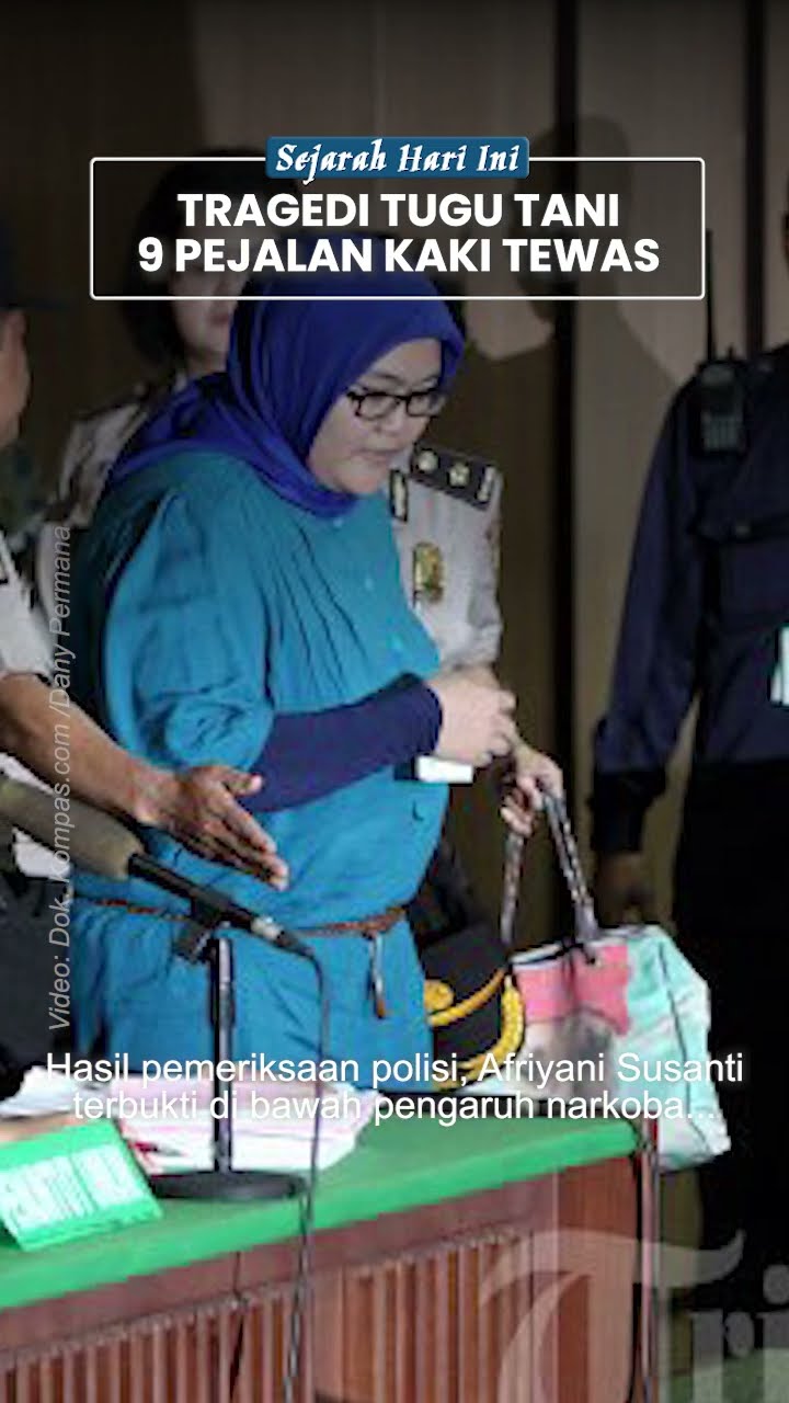 Kecelakaan Maut Tugu Tani: Afriyani Susanti Tabrak 9 Pejalan Kaki, Tersangka Positif Narkoba \u0026 Miras