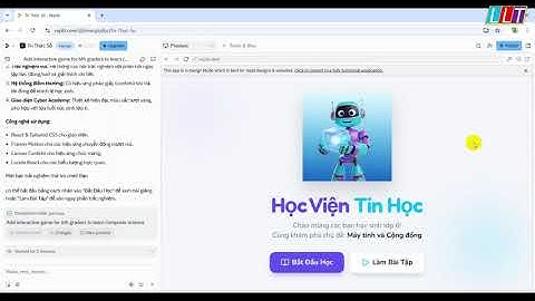 AI tạo ra một chương trình game ...có câu trắc nghiệm và có chức năng tự động chấm điểm (REPLIT AI).