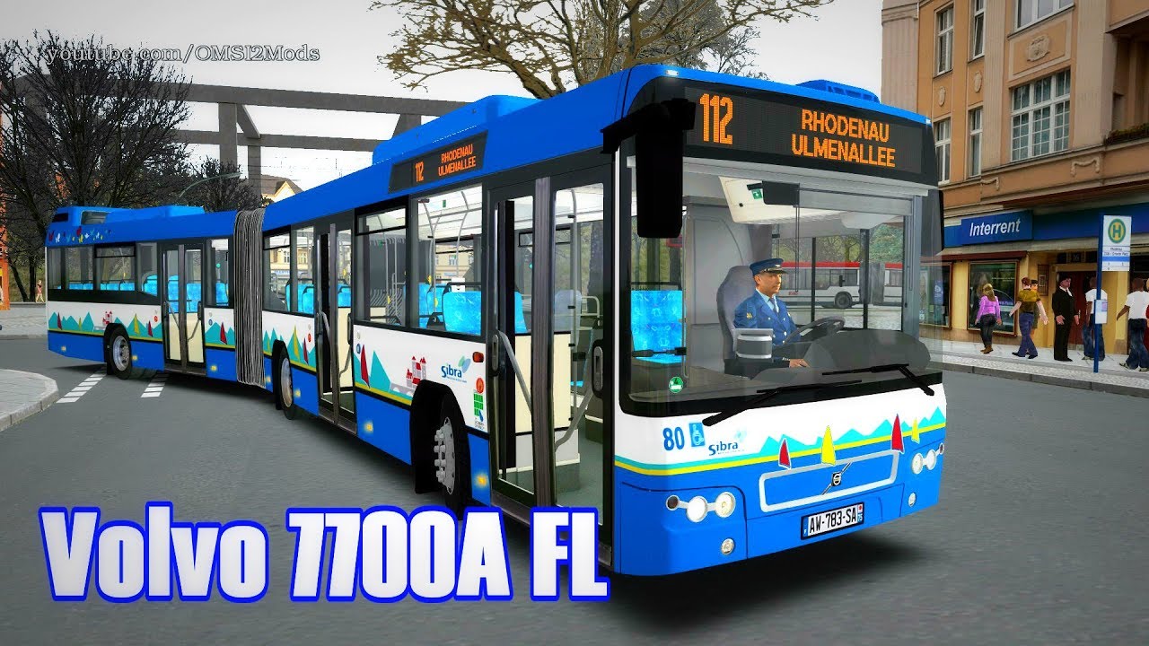 Omsi 2 Volvo 7700a Fl Facelift Family Long 3 Doors Youtube
