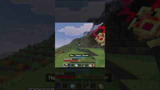 Meteor Shower spell in Magic Spells Reforged #bedrock #minecraft #minecraftshorts #gaming #mcpe