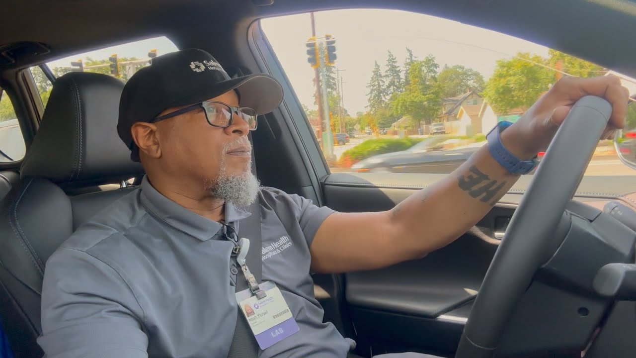 On the road for your health: Meet Noah, a lab courier at Salem Health