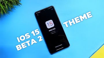 iOS 15 Beta 2 Theme For MIUI 12/Miui 12.5 | iPhone Experience On MIUI | Miui 12 Premium Theme