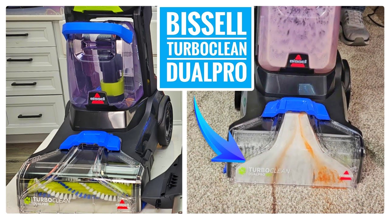 Bissell Turboclean Dualpro Pet Carpet Cleaner