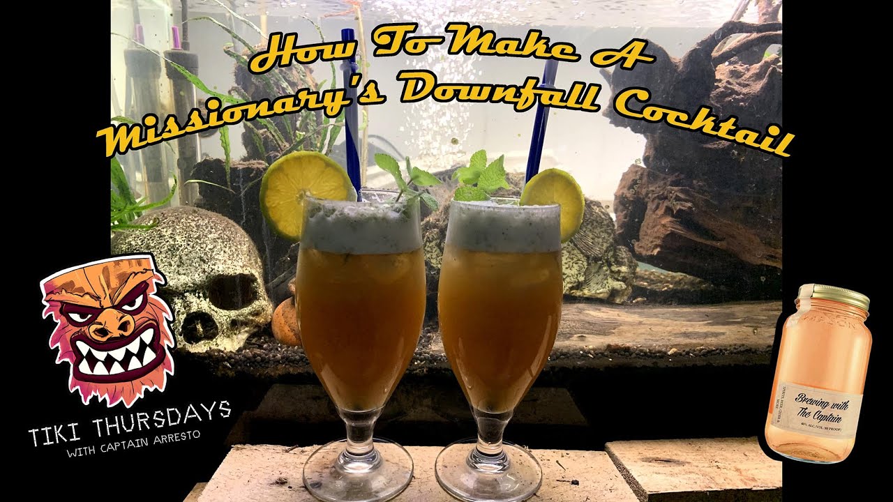 How to make a Missionary's Downfall cocktail