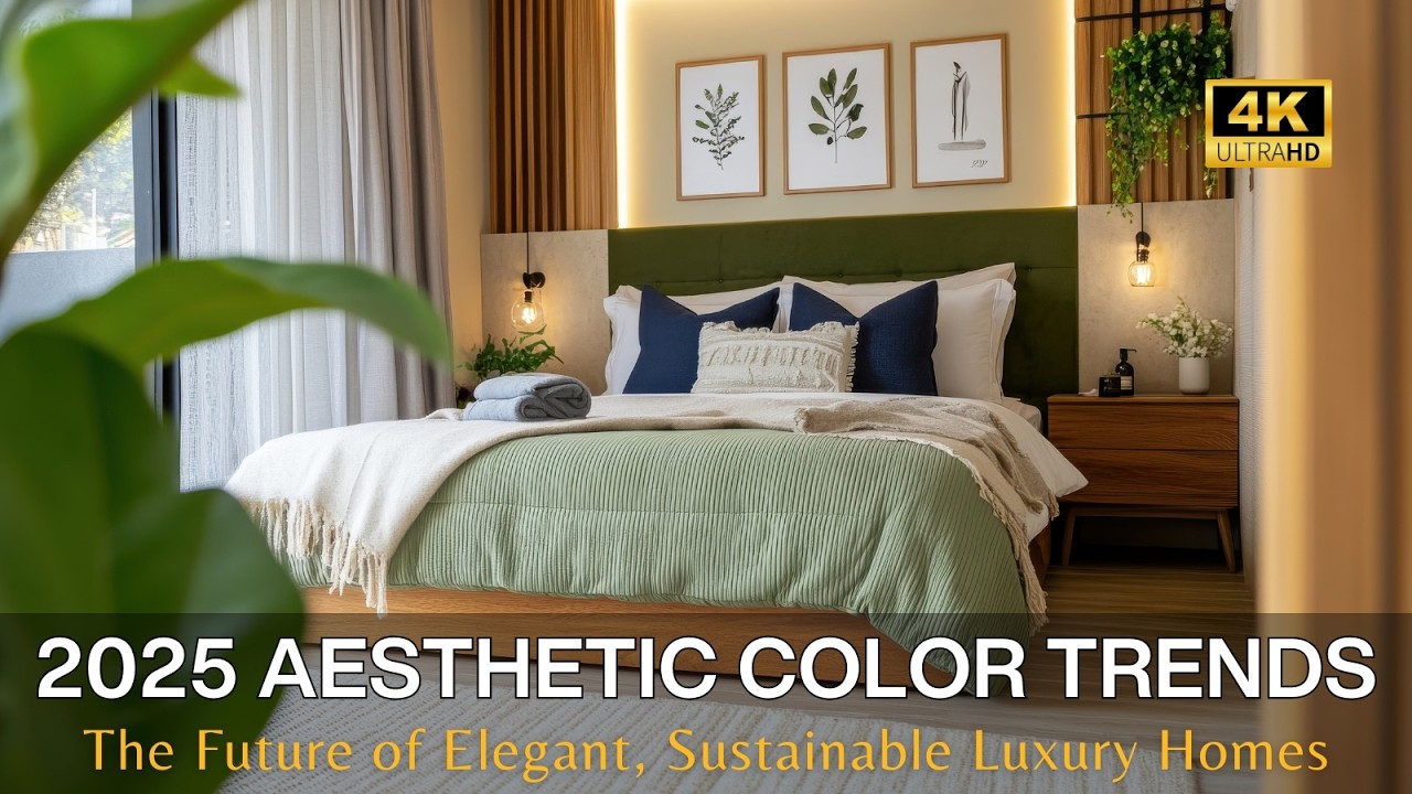 2025 Modern Luxury Interiors: Smart Lighting & Aesthetic Color Trends for Elegant Living Spaces
