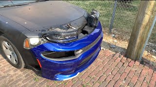 08 dodge charger front end swap 2015 scatpack bumper part 1 2008 Dodge Charger Bumper