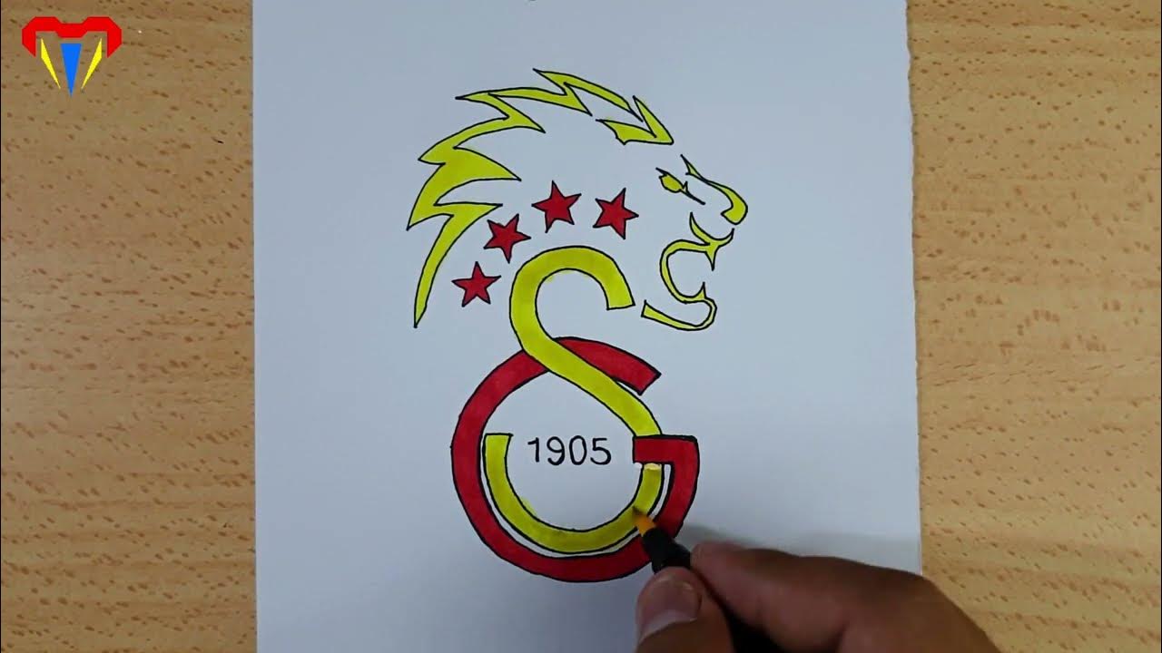 Galatasaray logosu çizimi, cimbom, yakın logoları #gs #galatasaray #ga