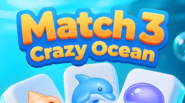 Match 3 Crazy Ocean Gameplay | Android Puzzle Game