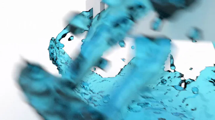 Physics and Fluid Simulations using Cycles with Motion Blur - Blender