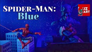 SpiderMan Blue: SpiderMan vs Green Goblin Stop Motion