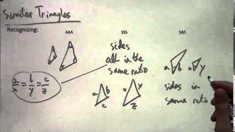 Similar Triangles: Part 1