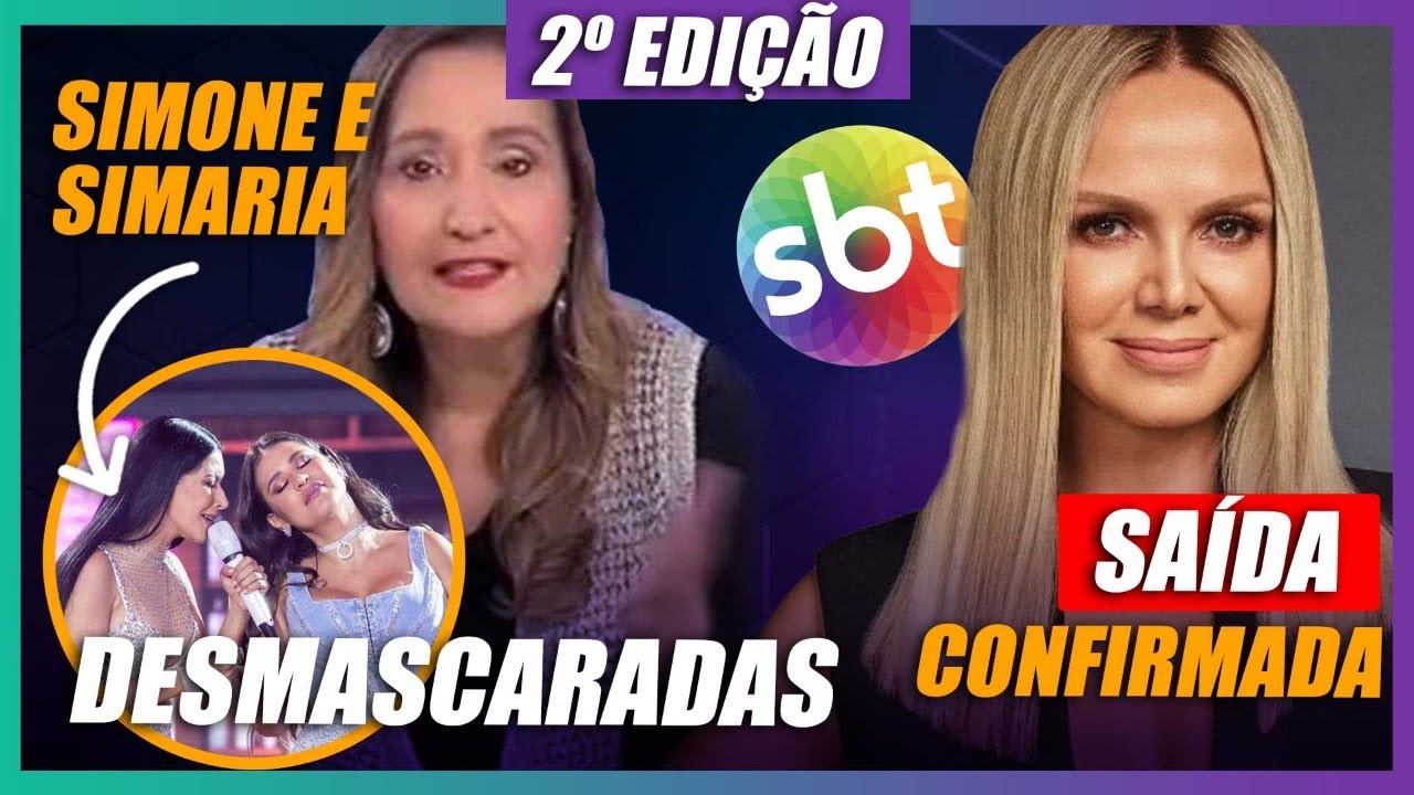 Sonia Abrão DESMASCARA Simone e Simaria + SBT em ALERTA com saída de Eliana e mais