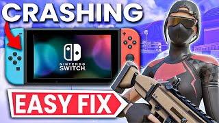 How to Fix Fortnite Battle Royale Crashing in Nintendo Switch | Fortnite Crash Fix EASY
