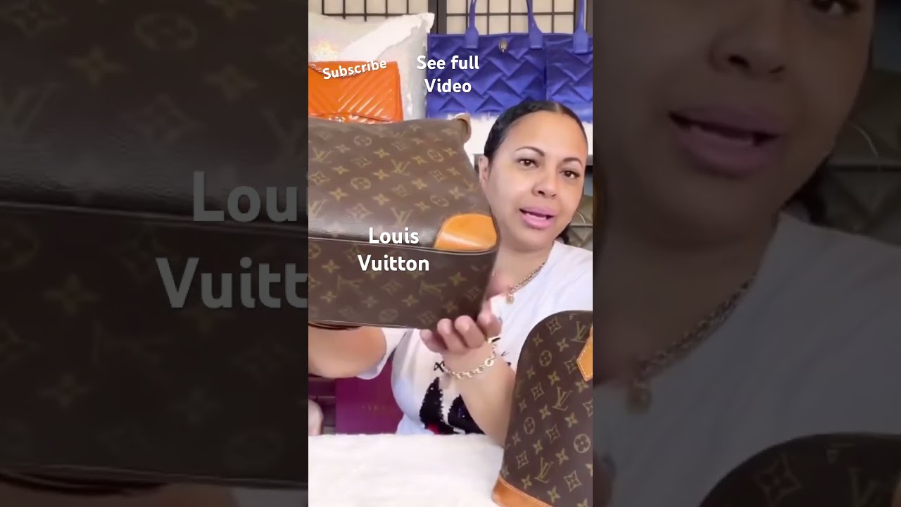 🤗 Louis Vuitton Boulogne 35 Monogram LV Vintage Handbag From my Bag Collection 