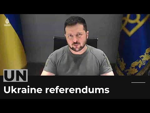 Un security council: world leaders discuss ukraine referendums