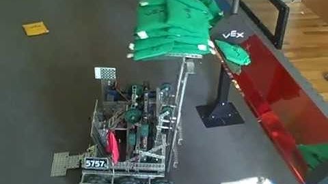 VEX Sack Attack - Vertical Lift - Raising 20 sacks - 5757G - 2.mp4