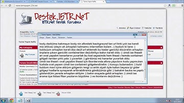 MyBB Tema Yapımı - How to make a MyBB Theme