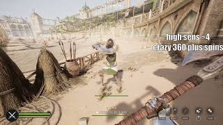 My Chivalry 2 XBOX Settings and some detail on crazy 360 plus spins you might have seen in game.