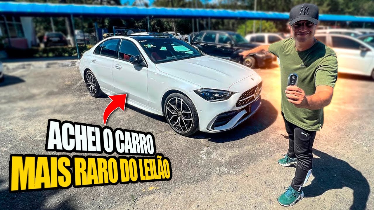 ACHEI O CARRO MAIS RARO do LEILÃO