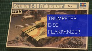 Trumpeter 1/35 E-50 Flakpanzer (01537) Review