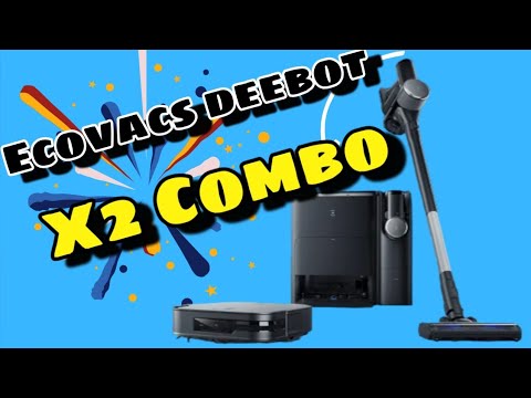 זה גאוני! איך לא חשבו על שילוב כזה קודם ⁉ Ecovacs deebot X2 Combo ✅