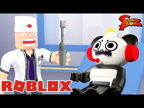 EVIL DENTIST VISIT! ESCAPE THE DENTIST OBBY IN ROBLOX! Let's Play with Combo Panda
