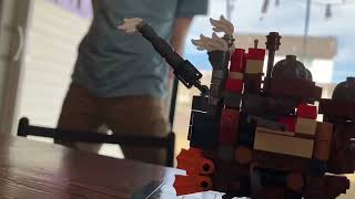 Building Howl’s Moving Castle - Lego Time-lapse