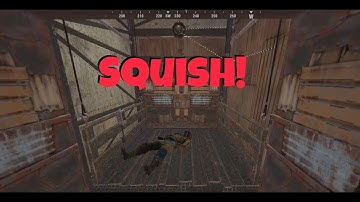 Rust Elevator Trap Base - Squish Intruders!