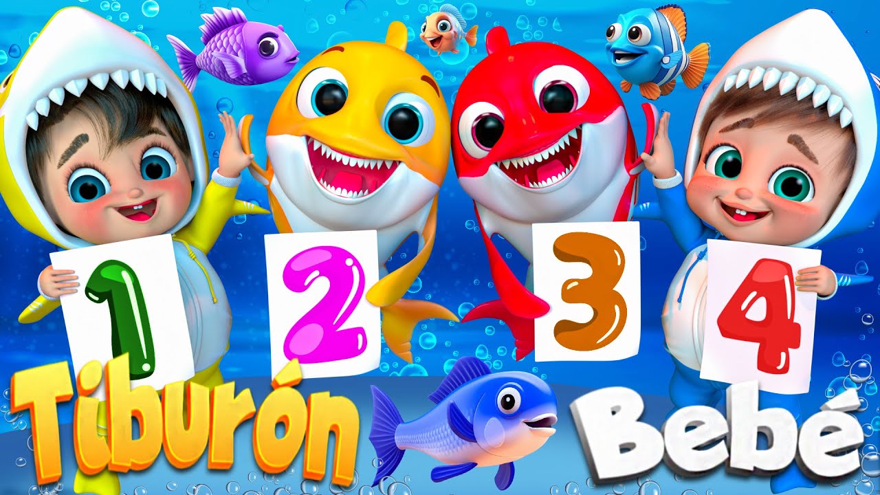 Bebé Tiburón Diversión en el Mar | canciones infantiles y rimas infantiles  @SuperLucaEspanol