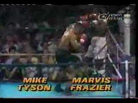 Mike Tyson (The Raging Bull) vs Marvis Frazier