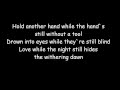 While Your Lips Are Still Red (lyrics)