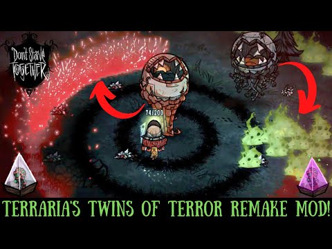 The Twins of Terror VS All Cave Bosses - Terrarium Works In The