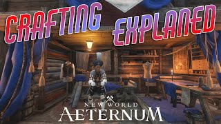 Crafting in New World Aeternum explained