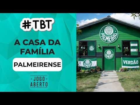 #TBT A família Palmeirense! É Palmeiras no coração, na pele e até na casa!