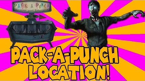 Black Ops 2 Zombies Buried | Pack-a-Punch Location | Secret Spot | Video TUTORIAL |