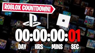 STREAMING LIVE PS5/PS4 ROBLOX COUNTDOWN STREAM 