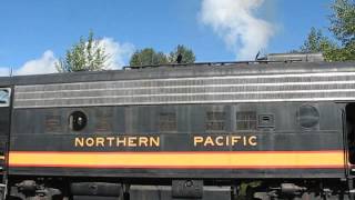 Northern Pacific 7012A Starting